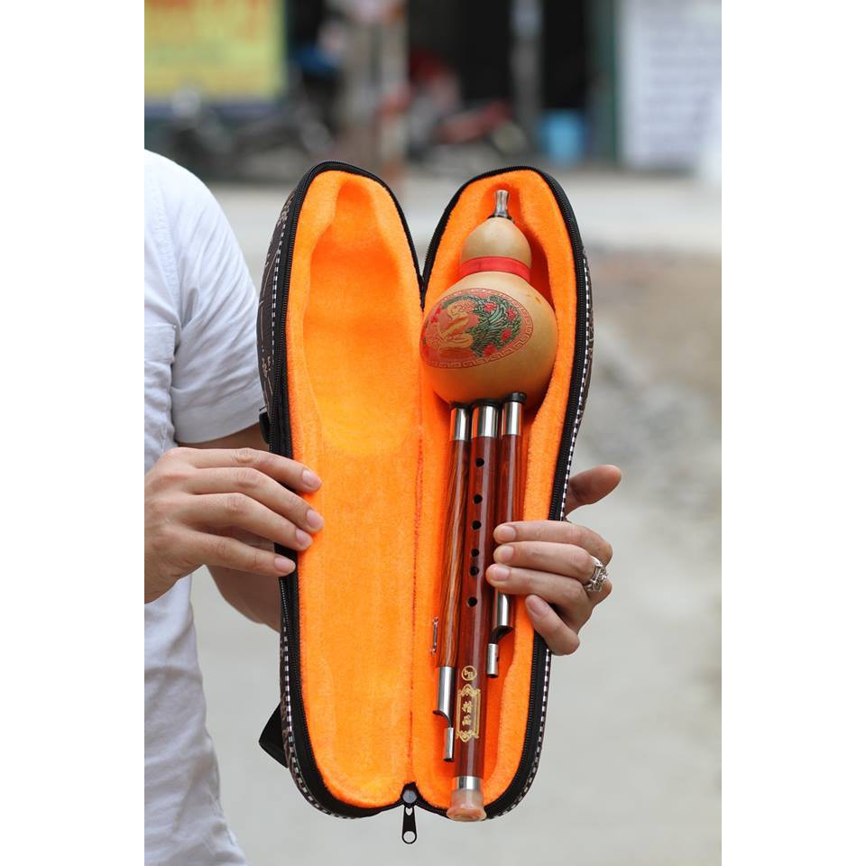 Sáo Bầu Gỗ 🎁FREESHIP🎁 Giảm Giá 20K Khi Nhập  Sáo Trúc Mão Mèo Chính Hãng