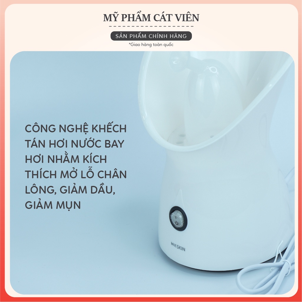 Máy xông hơi K.SKIN KD2336, khuếch tán hơi nước bay hơi, cấp ẩm, se khít lỗ chân lông