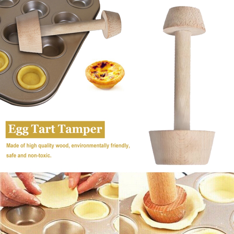 Dụng Cụ Làm Bánh Trứng Bằng Gỗ Tiện Lợi