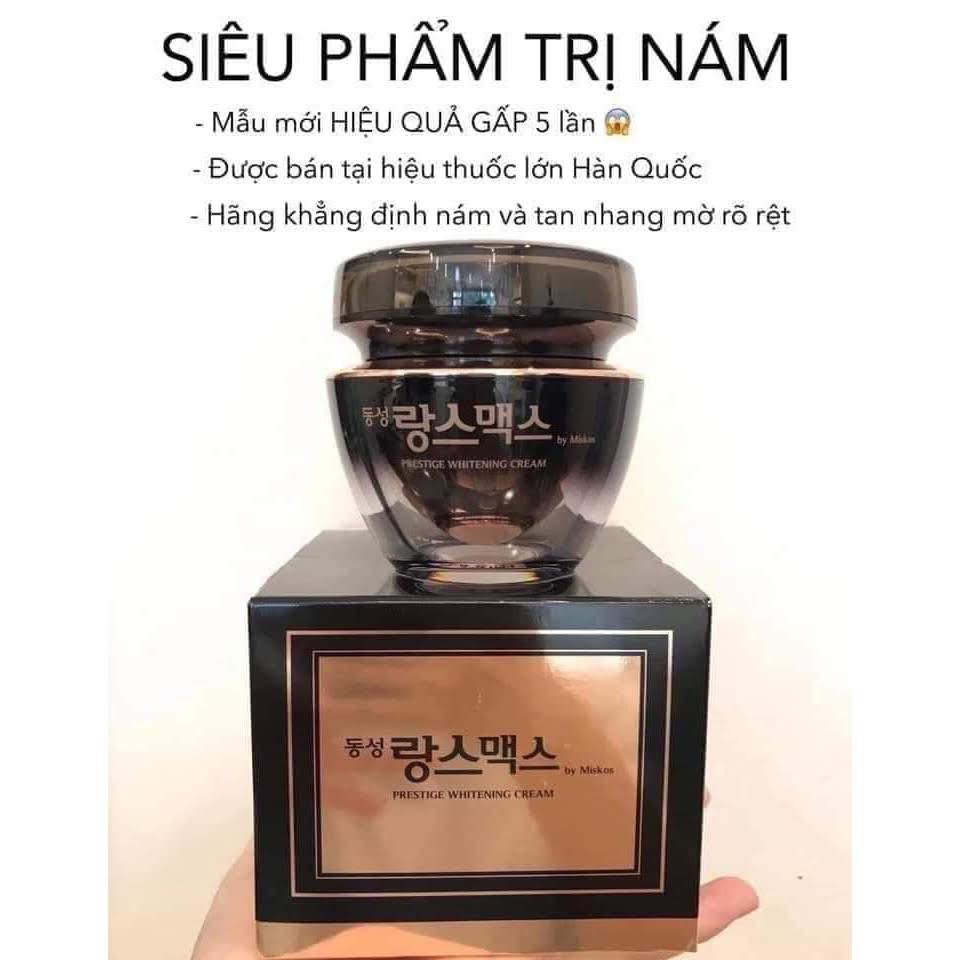 Kem Nám DongSung Miskos Prestige Whitening Cream 50g