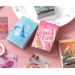 Cuốn 50 miếng sticker phong cách âu mỹ