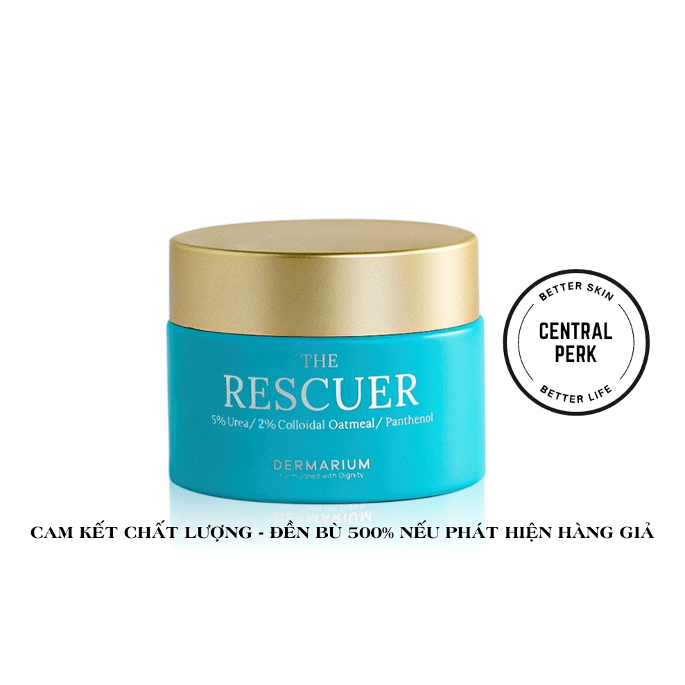 Kem Dưỡng Ẩm Dermarium Phục Hồi, Dịu Da, Giảm Viêm The Rescuer 45g