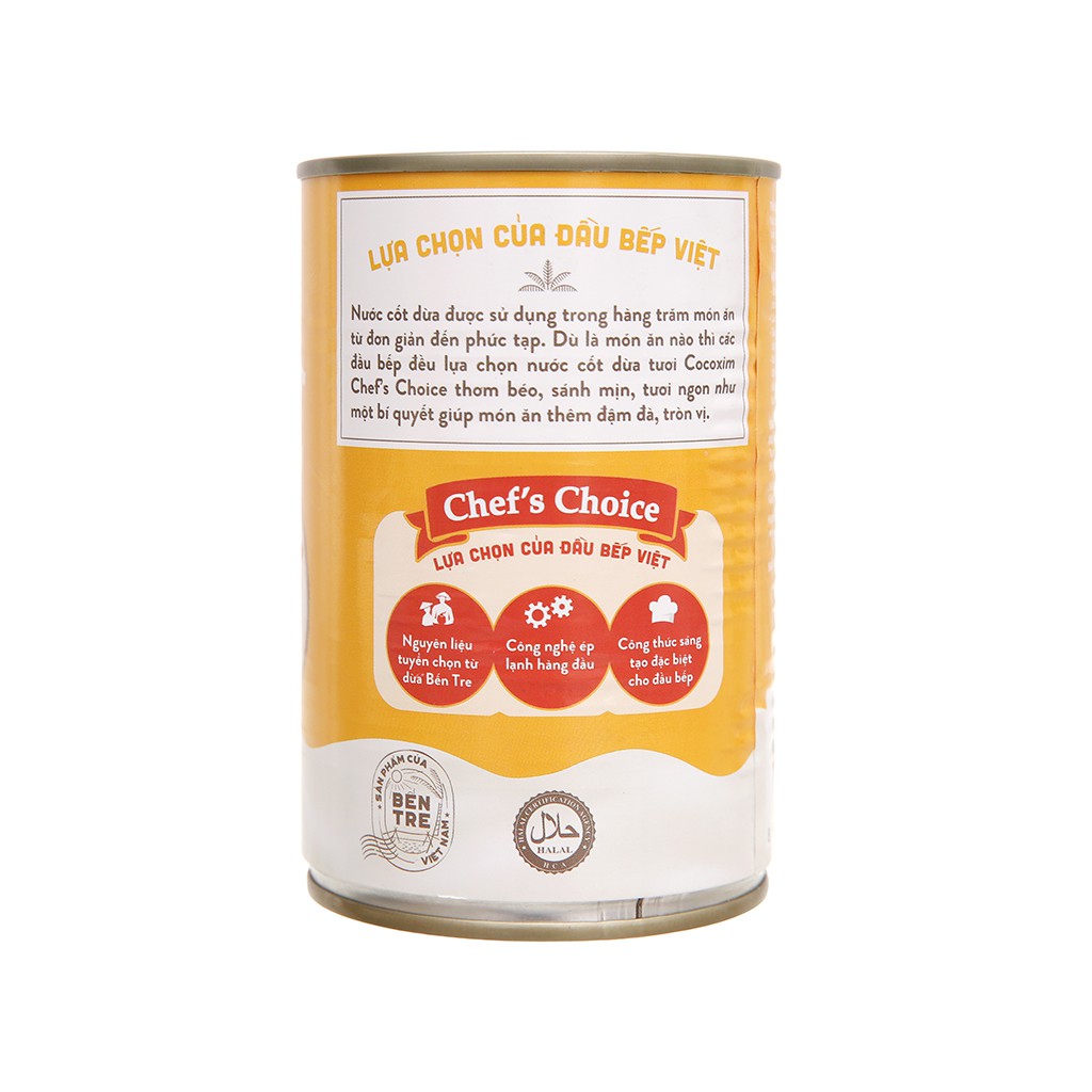 NƯỚC CỐT DỪA TƯƠI CHEF CHOICE COCOXIM (160ML-400ml) | BigBuy360 - bigbuy360.vn