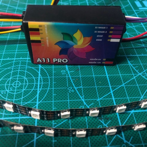 Mạch đèn led Audi a11 PRO GẮN WINNER X, EXCITER , SH , ĐIỂU KHIỂN QUA SMARTPHONE Ảnh thật Sp