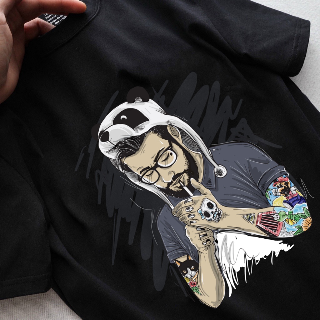 Áo Thun Nam Cổ Tròn SoHa Clothing vải Cotton co giãn dày dặn phông  basic tay ngắn hình in bền đẹp,AT1011