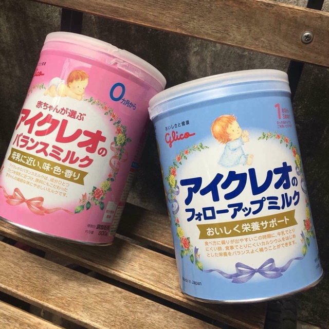 Sữa glico số 0 - số 9 nội địa Nhật