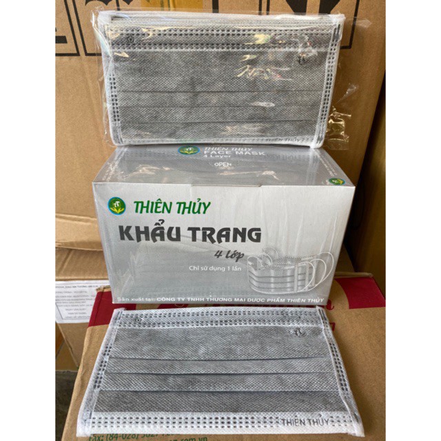 Khẩu Trang Thiên Thủy 4 lớp ( 1 hộp /50 cái )