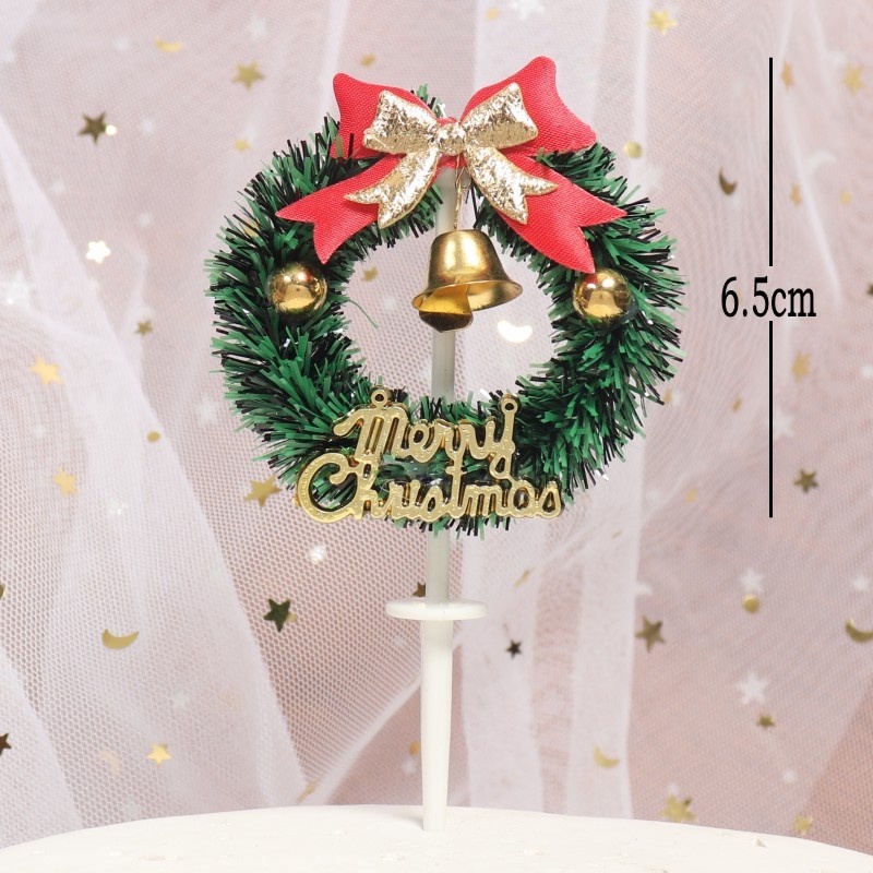 Topper Cắm Trang Trí Bánh Kem Hình Chữ Happy new Year 2023