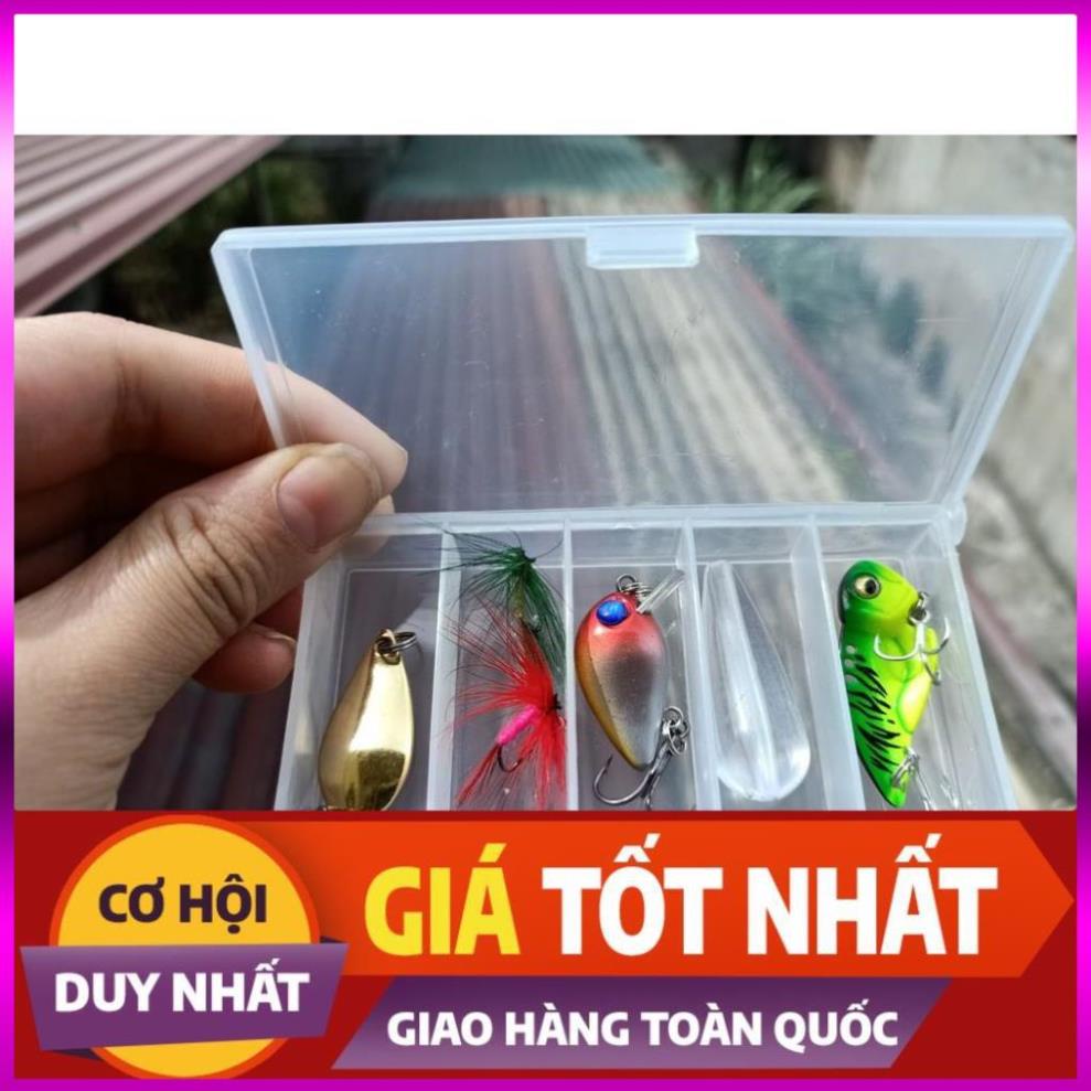 [Xả Kho 3 Ngày] bộ mồi câu lure siêu nhạy cá