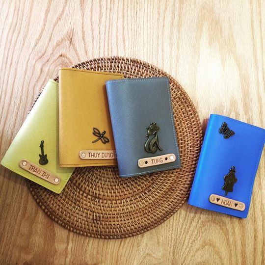 [Khắc Tên+Logo FREE] Passport Cover - Vỏ Bọc Hộ Chiếu Da Thái Lan