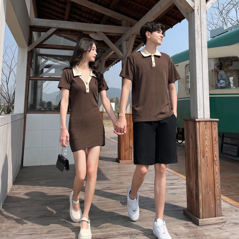 Đầm Cặp Đôi Dáng Ôm Phong Cách Pháp Thời Trang 08.25