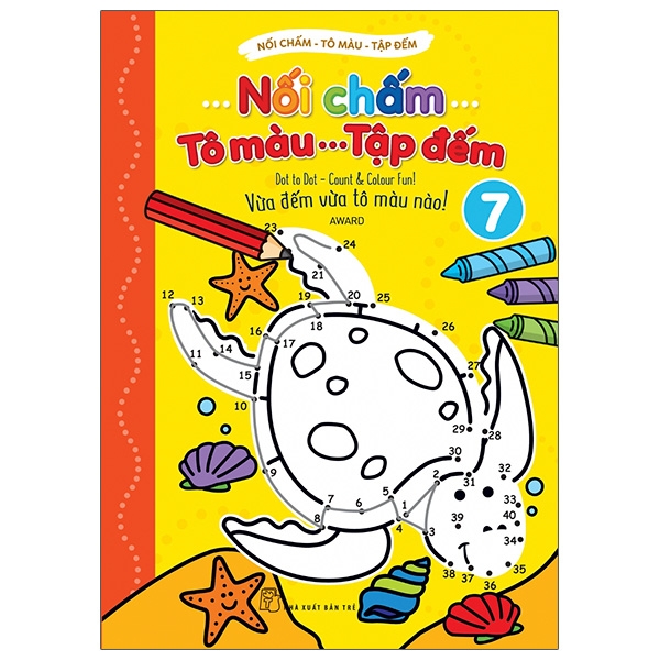 Sách Nối Chấm - Tô Màu - Tập Đếm 07