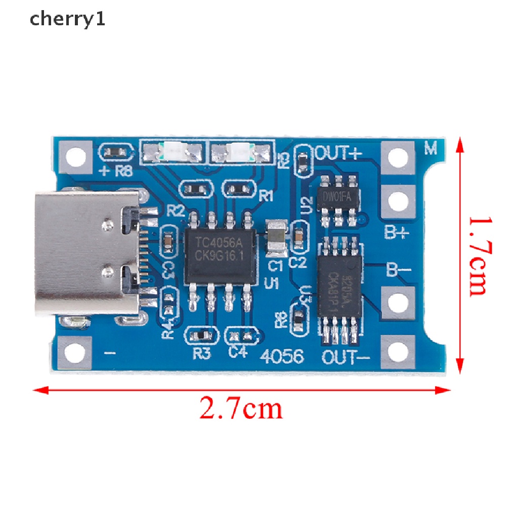 Pin lithium Loại C TP4056 18650 5V 1A