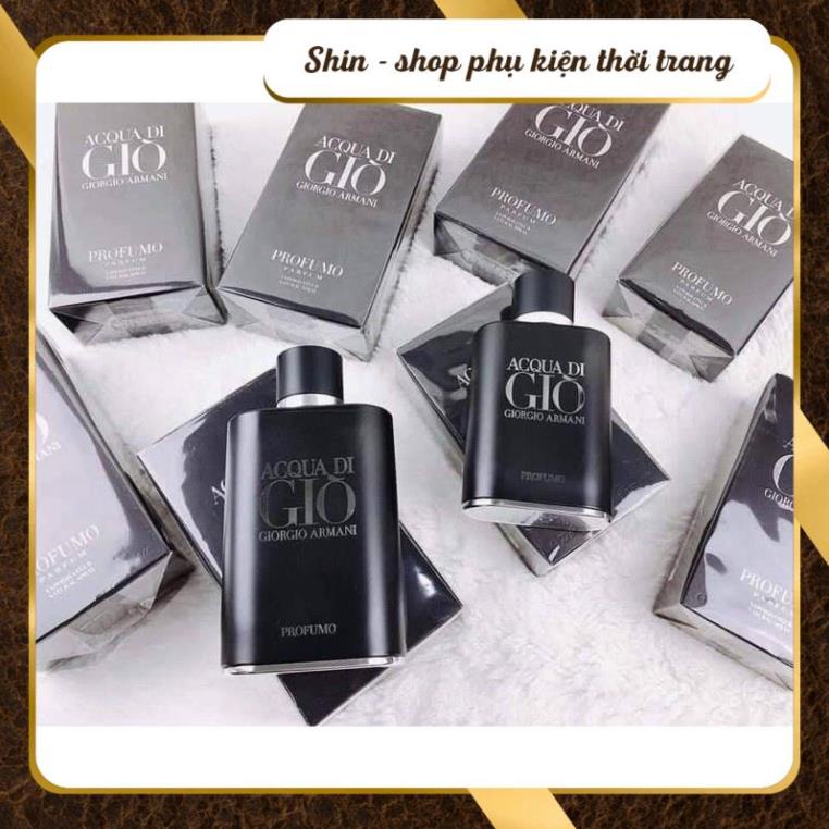 Nước hoa nam dầu thơm nam tính Giò Đen Profumo 100ml lưu hương lâu mạnh mẽ cuốn hút - BIBI
