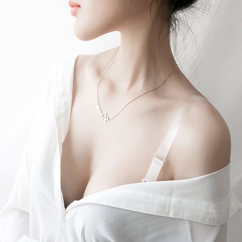 Dây áo lót trong suốt dạng sợi dẹt siêu dai