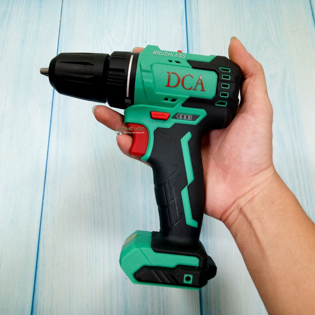 Máy khoan pin DCA ADJZ24 không chổi than chính hãng khoan bắt vít DCA ADJZ24-10EM 14.4V Nghề Mộc