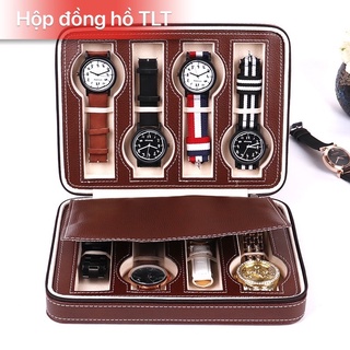 hộp đựng đồng hồ 8 chiếc du lịch nhỏ nhắn tiện mang đi lại