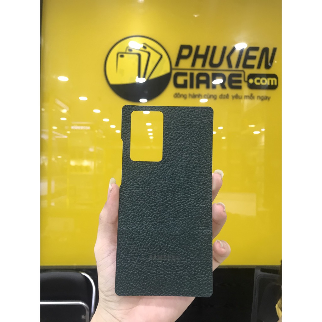 Miếng dán da Galaxy Note 20 Ultra da bò 100% (Made in Việt Nam)
