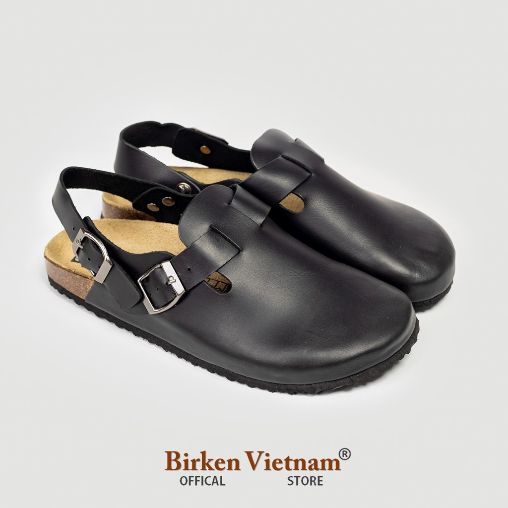 Mã Sục 02 - Có Quai Hậu Đế Trấu Birken Quai Da Bò Nguyên Tấm  Bioline