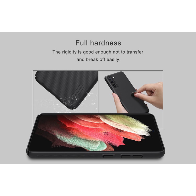 Ốp lưng Nillkin sần cho Samsung Note 20 ultra S22 ultra S21 ultra note 10 plus s20 ultra fe s10 plus chống vân tay