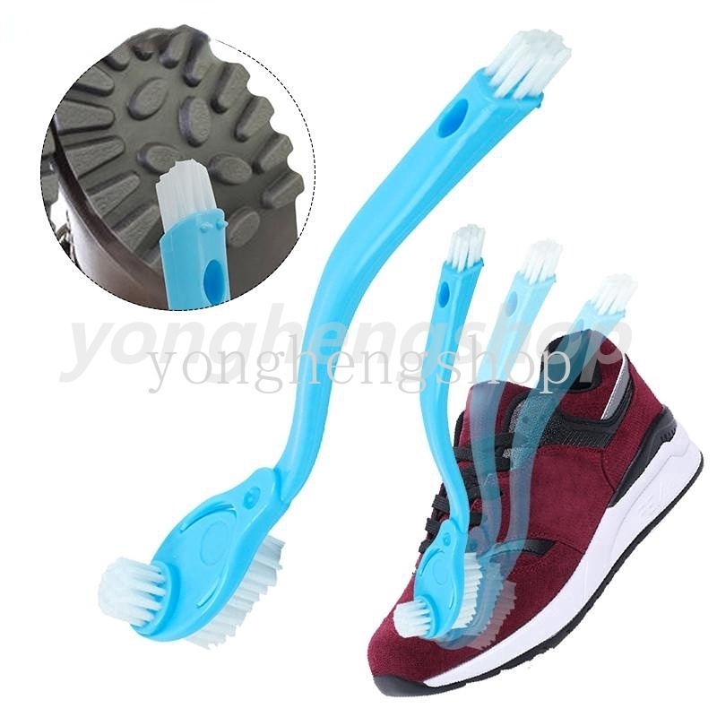 Bàn Chải Chà Giày Hai Mặt Cán Dài Sáng Tạo