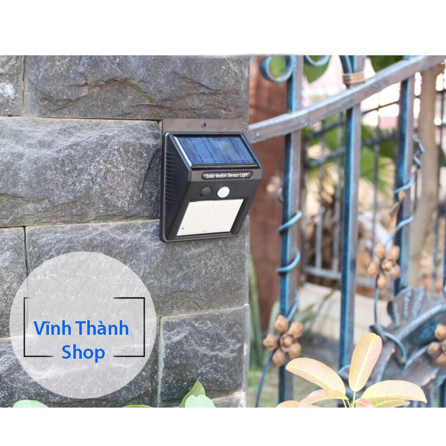 Đèn năng lượng mặt trời cảm biến ánh sáng và chuyển động siêu tiết kiệm 20 LED #Solar Motion Sensor Light