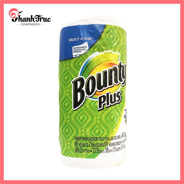 GIẤY CUỘN ĐA NĂNG BOUNTY PLUS 44% MỸ