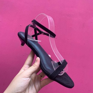 Giày gót thấp kitten heels 3cm