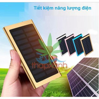 siêu rẻ Pin Sạc dự phòng Power bank năng lượng mặt trời 20000mah----SP liênquan xiaomi-mini-oppo- xạc