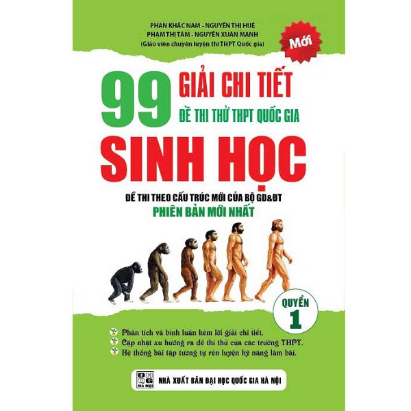 Sách - Giải Chi Tiết 99 Đề Thi Thpt Quốc Gia Sinh Học Quyển 2