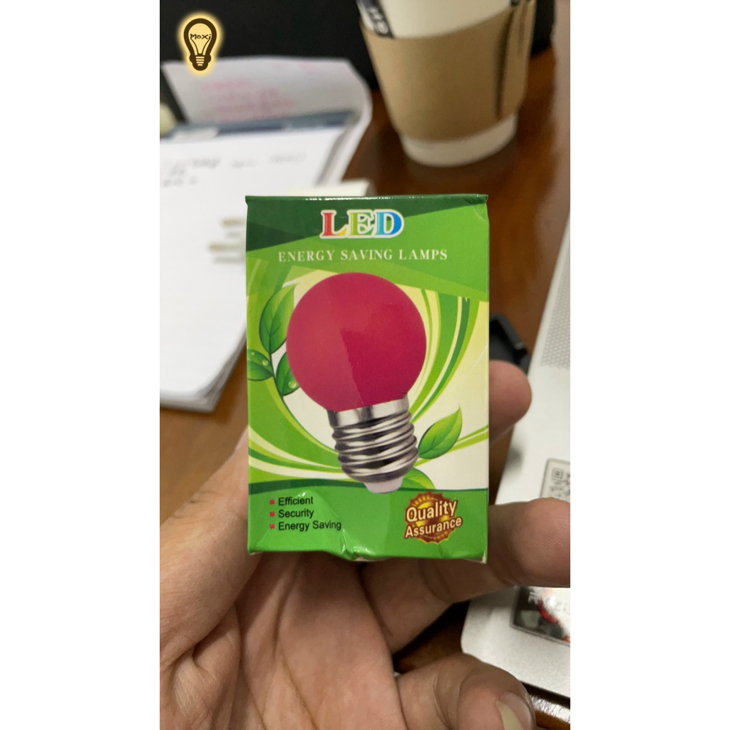 GIÁ SỈ   BÓNG ĐÈN BÚP CHANH TRÒN ĐỔI MÀU 1W.3W dùng trang trí DECOR trong livestream đèn ngủ, rọi sàn.