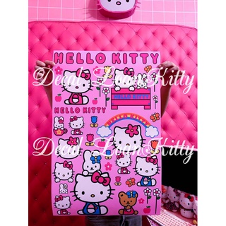 >> CÓ SẴN  >> Decal dán HelloKitty tấm to,khách cắt lẻ ra từng hình để dán khách nha