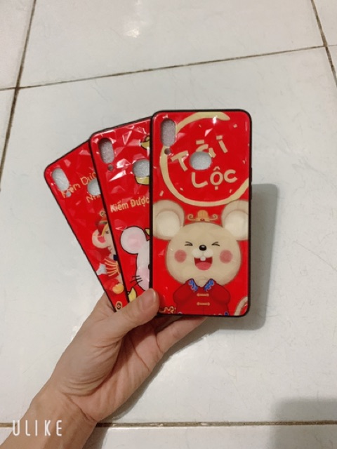 Ốp lưng sam sung A10S Bóng 3D kim cương nền đỏ
