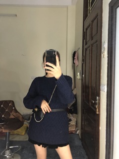 Áo len vặn thừng