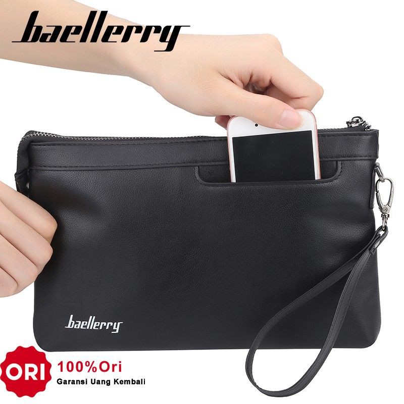 Ví da cầm tay Baellerry S1125 chất lượng cao cho nam