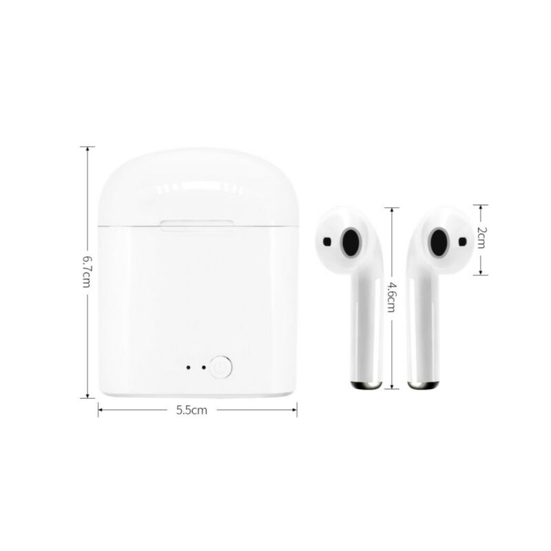 Tai Nghe Bluetooth Không Dây Kèm Mic Cho Iphone 7 8 X Xs Xr Samsung S10e S10 S7 S8 S9