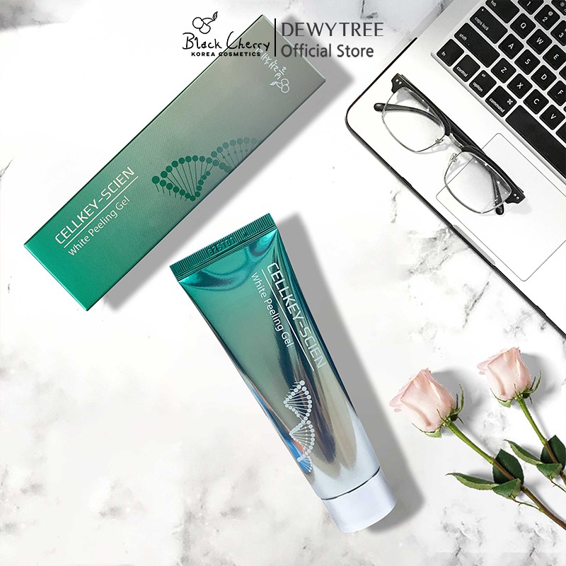 Tẩy Da Chết Tế Bào Gốc Thực Vật Cellkey-Scien White Peeling Gel 50ml | BigBuy360 - bigbuy360.vn