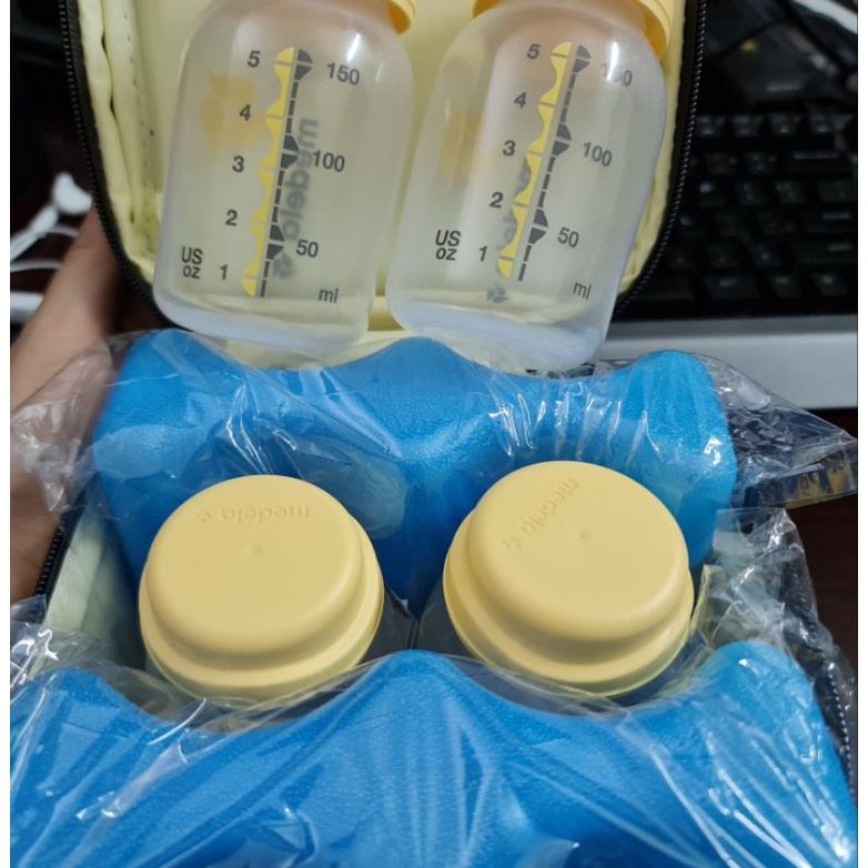 Đá khô giữ lạnh 2 sóng bảo quản lạnh cho sữa mẹ, sữa chua, trái cây