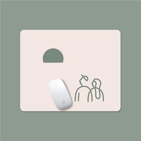 Đệm Lót Chuột Hình Vuông Nhỏ Họa Tiết Hoạt Hình Dễ Thương