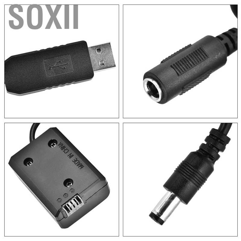 Thiết Bị Giải Mã Pin Soxii Np-Fw50 Usb Kèm Cáp Cho Sony A6300 A5000 D