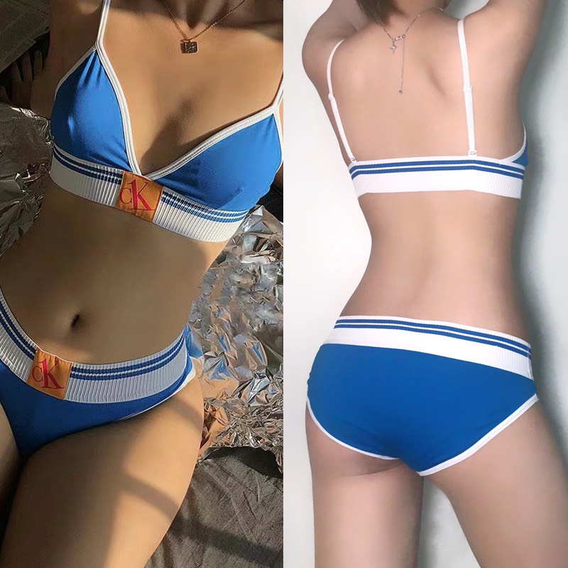 Bộ đồ lót C_K chất Cotton Cao cấp, đi biển HOT  - Bikini Gym, Thể thao CK4
