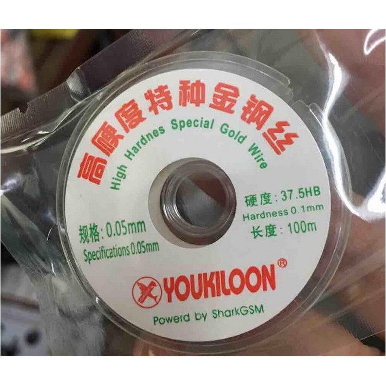 Dây đồng tách kính điện thoại 0.05mm