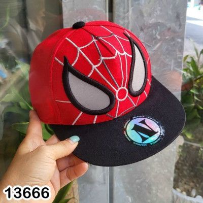 Nón snapback thêu mickey / spiderman / caption / hoạt hình cho bé 3-8T - Bigbaby Shop