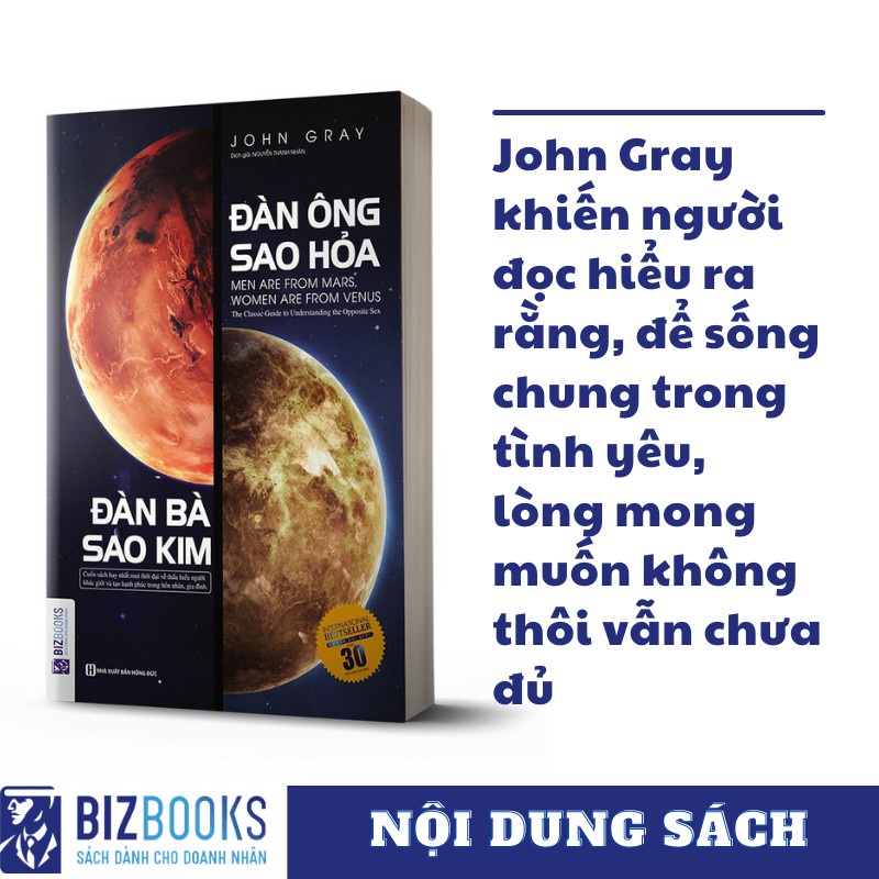 Kèm Quà Tặng Sách - Đàn Ông Sao Hỏa Đàn Bà Sao Kim