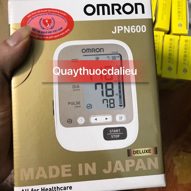 ✅MÁY ĐO HUYẾT ÁP TỰ ĐỘNG OMROM JPN 600