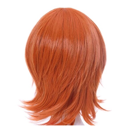 [SẴn] Wig/Tóc giả Nami ngắn - One Piece màu cam [Miu Cosplay]