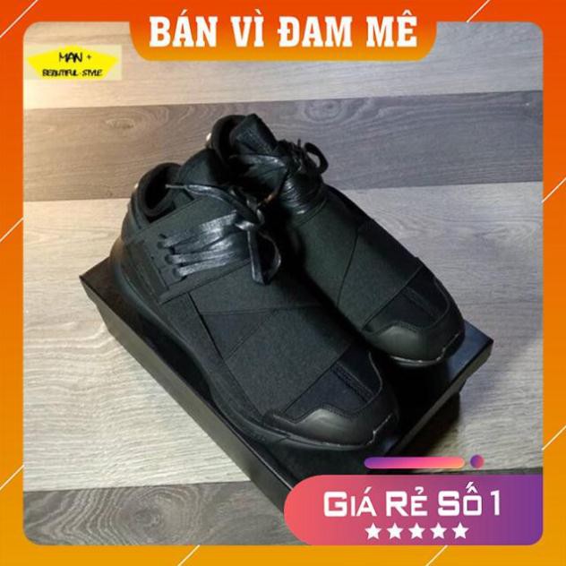 [Feeship_hang cao cap] Giày thể thao ADIDAS Y3 QASA đen (Full box)