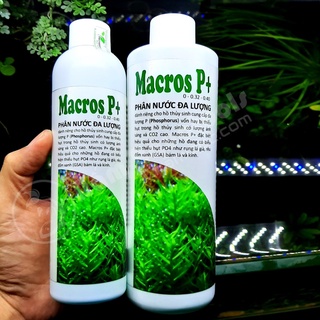 Phân nước đa lượng macros p+ 230ml cho bể thủy sinh