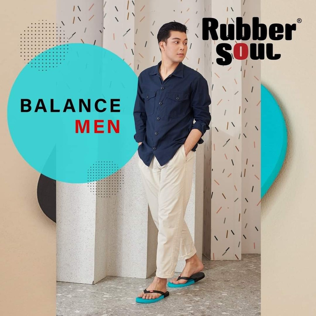 Dép Thái Lan Nam Xỏ Ngón Siêu Nhẹ RUBBER SOUL Balance.