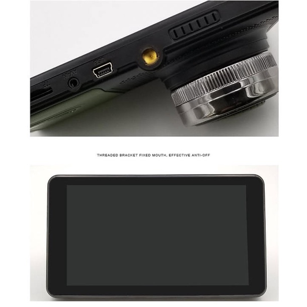 SIÊU PHẨM Camera hành trình xe tải Wintosee H5- Không GPS - dây cam sau 15m